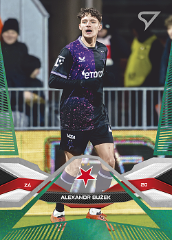 Alexandr Buzek Slavia Praha SportZoo Chance Liga 2025/26 2. serie Green #200