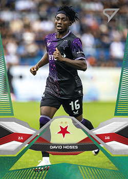 David Moses Slavia Praha SportZoo Chance Liga 2025/26 2. serie Green #202