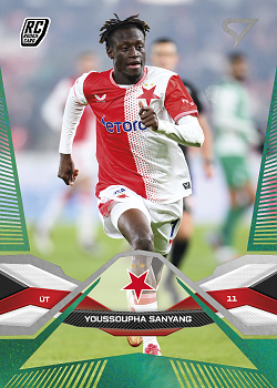 Youssoupha Sanyang Slavia Praha SportZoo Chance Liga 2025/26 2. serie Green #203
