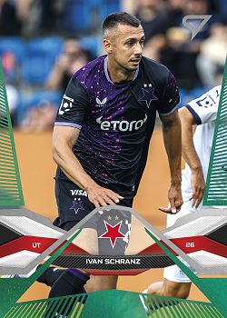 Ivan Schranz Slavia Praha SportZoo Chance Liga 2025/26 2. serie Green #204