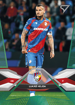Lukas Hejda Viktoria Plzen SportZoo Chance Liga 2025/26 2. serie Green #206