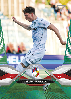 Jiri Maxim Panos Viktoria Plzen SportZoo Chance Liga 2025/26 2. serie Green #210