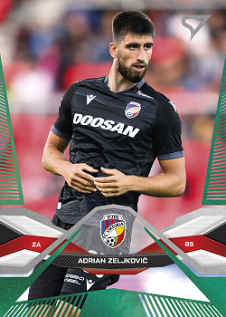 Adrian Zeljkovic Viktoria Plzen SportZoo Chance Liga 2025/26 2. serie Green #214