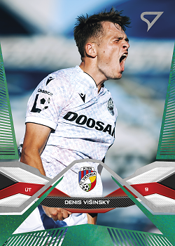 Denis Visinsky Viktoria Plzen SportZoo Chance Liga 2025/26 2. serie Green #216