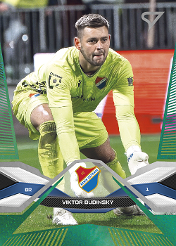 Viktor Budinsky Banik Ostrava SportZoo Chance Liga 2025/26 2. serie Green #217