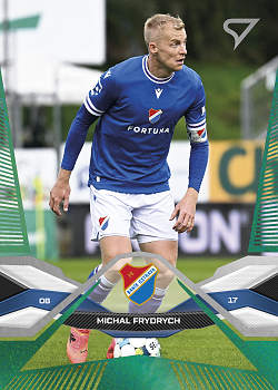 Michal Frydrych Banik Ostrava SportZoo Chance Liga 2025/26 2. serie Green #219