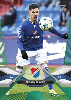 Srdjan Plavsic Banik Ostrava SportZoo Chance Liga 2025/26 2. serie Green #226