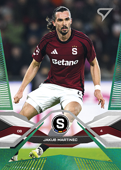 Jakub Martinec Sparta Praha SportZoo Chance Liga 2025/26 2. serie Green #230