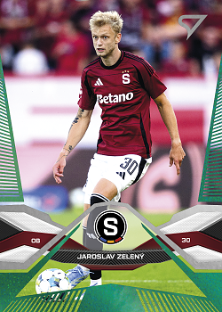 Jaroslav Zeleny Sparta Praha SportZoo Chance Liga 2025/26 2. serie Green #234