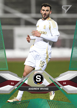 Andrew Irving Sparta Praha SportZoo Chance Liga 2025/26 2. serie Green #236