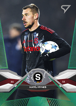 Matej Rynes Sparta Praha SportZoo Chance Liga 2025/26 2. serie Green #240