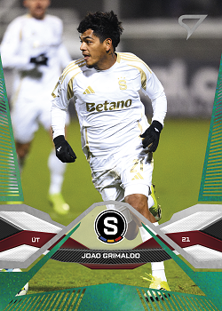 Joao Grimaldo Sparta Praha SportZoo Chance Liga 2025/26 2. serie Green #241