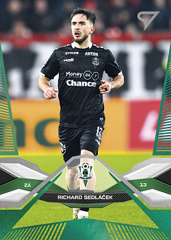 Richard Sedlacek Jablonec SportZoo Chance Liga 2025/26 2. serie Green #247