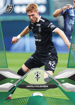Matej Malensek Jablonec SportZoo Chance Liga 2025/26 2. serie Green #250