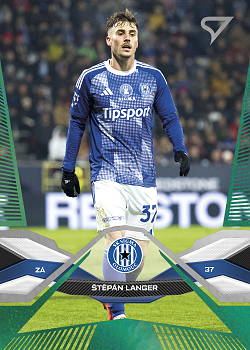 Stepan Langer Sigma Olomouc SportZoo Chance Liga 2025/26 2. serie Green #257