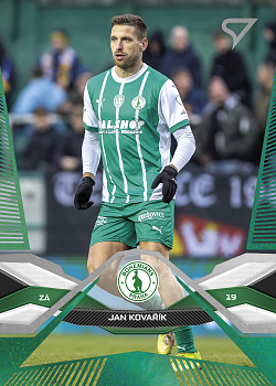 Jan Kovarik Bohemians Praha SportZoo Chance Liga 2025/26 2. serie Green #273