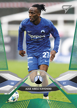 Aziz Abdu Kayondo Liberec SportZoo Chance Liga 2025/26 2. serie Green #276