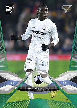 Toumani Diakite Liberec SportZoo Chance Liga 2025/26 2. serie Green #280