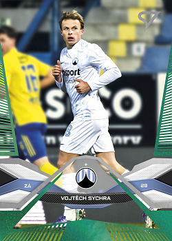 Vojtech Sychra Liberec SportZoo Chance Liga 2025/26 2. serie Green #285