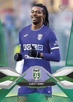 Lucky Ezeh Karvina SportZoo Chance Liga 2025/26 2. serie Green #293
