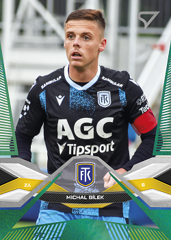Michal Bilek Teplice SportZoo Chance Liga 2025/26 2. serie Green #296