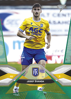 Josef Svanda Teplice SportZoo Chance Liga 2025/26 2. serie Green #299