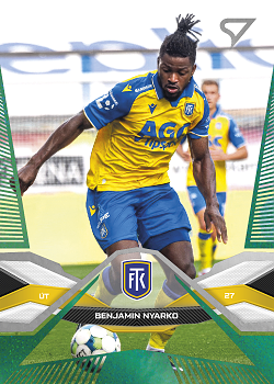 Benjamin Nyarko Teplice SportZoo Chance Liga 2025/26 2. serie Green #301