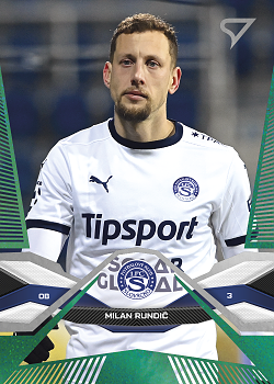 Milan Rundic Slovacko SportZoo Chance Liga 2025/26 2. serie Green #313