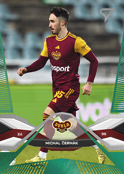 Michal Cernak Dukla Praha SportZoo Chance Liga 2025/26 2. serie Green #325