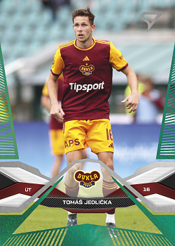 Tomas Jedlicka Dukla Praha SportZoo Chance Liga 2025/26 2. serie Green #330