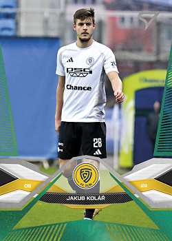 Jakub Kolar Zlin SportZoo Chance Liga 2025/26 2. serie Green #346