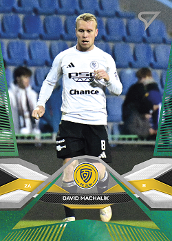 David Machalik Zlin SportZoo Chance Liga 2025/26 2. serie Green #349
