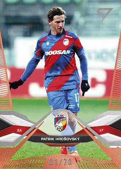 Patrik Hrosovsky Viktoria Plzen SportZoo Chance Liga 2025/26 2. serie Copper /70 #208