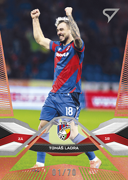 Tomas Ladra Viktoria Plzen SportZoo Chance Liga 2025/26 2. serie Copper /70 #209
