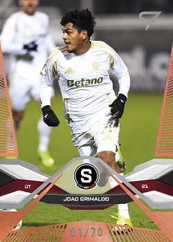 Joao Grimaldo Sparta Praha SportZoo Chance Liga 2025/26 2. serie Copper /70 #241