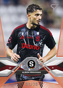 Albion Rrahmani Sparta Praha SportZoo Chance Liga 2025/26 2. serie Copper /70 #242