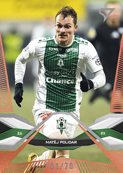 Matej Polidar Jablonec SportZoo Chance Liga 2025/26 2. serie Copper /70 #246