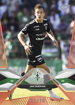 Jan Suchan Jablonec SportZoo Chance Liga 2025/26 2. serie Copper /70 #248