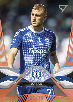 Jan Kral Sigma Olomouc SportZoo Chance Liga 2025/26 2. serie Copper /70 #252