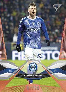 Stepan Langer Sigma Olomouc SportZoo Chance Liga 2025/26 2. serie Copper /70 #257