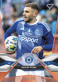 Danijel Sturm Sigma Olomouc SportZoo Chance Liga 2025/26 2. serie Copper /70 #262
