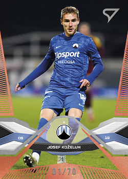 Josef Kozeluh Liberec SportZoo Chance Liga 2025/26 2. serie Copper /70 #277
