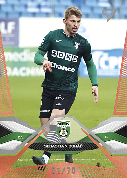 Sebastian Bohac Karvina SportZoo Chance Liga 2025/26 2. serie Copper /70 #289