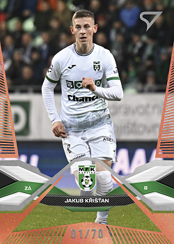 Jakub Kristan Karvina SportZoo Chance Liga 2025/26 2. serie Copper /70 #291
