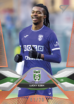 Lucky Ezeh Karvina SportZoo Chance Liga 2025/26 2. serie Copper /70 #293