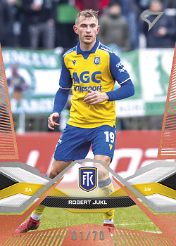 Robert Jukl Teplice SportZoo Chance Liga 2025/26 2. serie Copper /70 #297