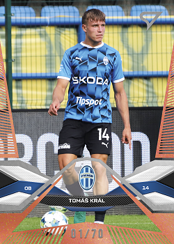 Tomas Kral Mlada Boleslav SportZoo Chance Liga 2025/26 2. serie Copper /70 #305