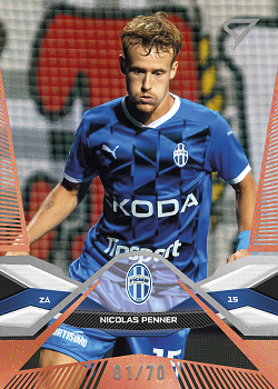 Nicolas Penner Mlada Boleslav SportZoo Chance Liga 2025/26 2. serie Copper /70 #308