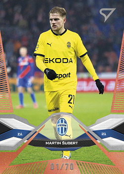 Martin Subert Mlada Boleslav SportZoo Chance Liga 2025/26 2. serie Copper /70 #309