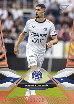 Martin Koscelnik Slovacko SportZoo Chance Liga 2025/26 2. serie Copper /70 #312